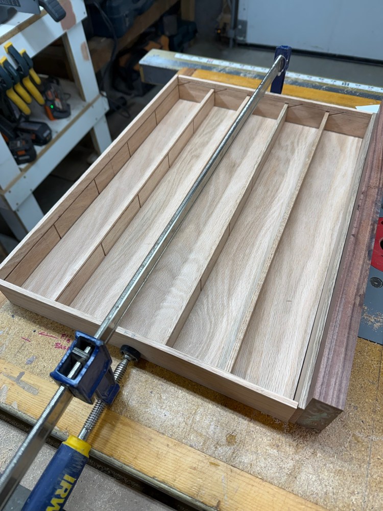 Custom Job Restoration and Fabrication Business Card Rack Initial Cuts